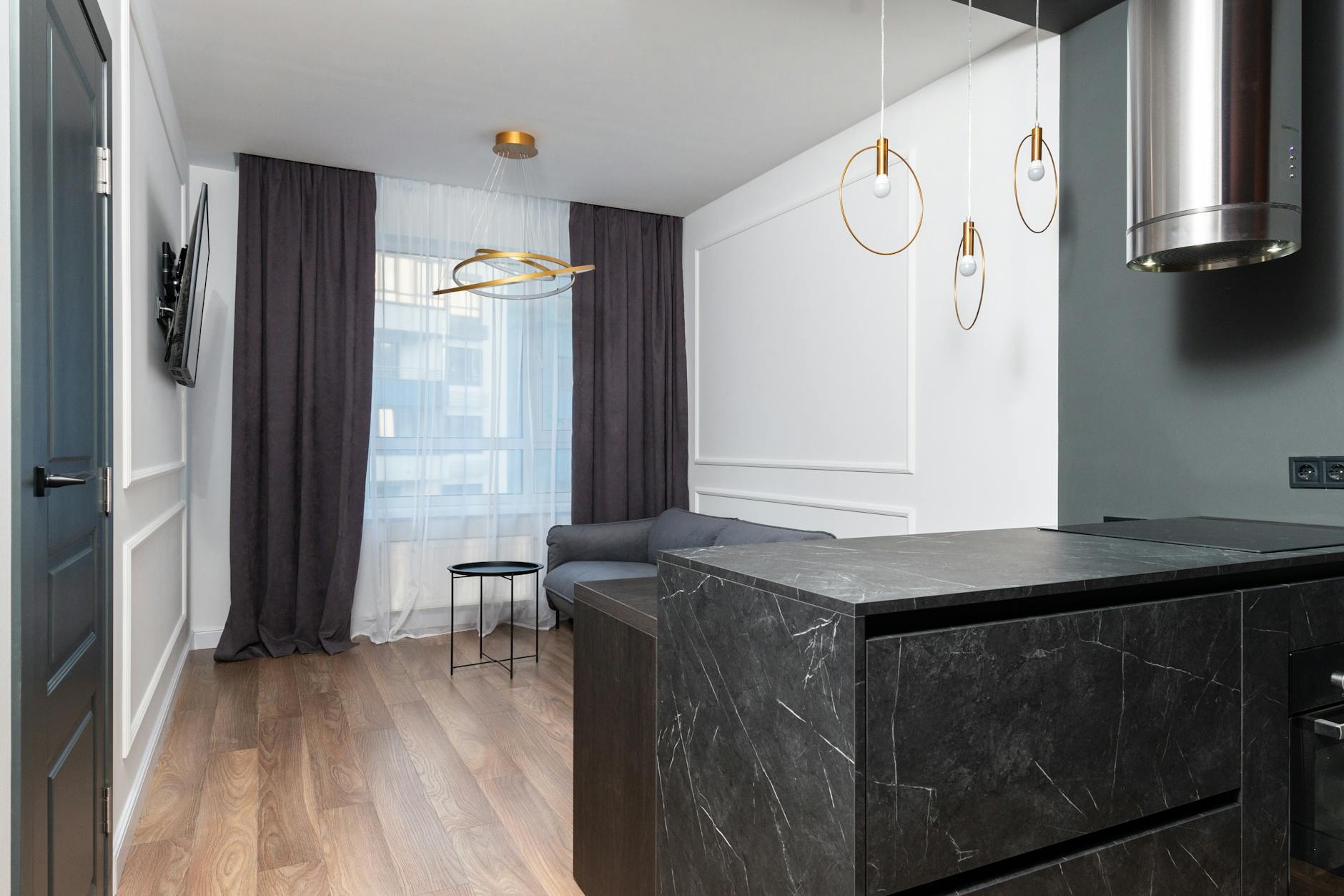 Nowoczesne mieszkanie na wynajem z minimalistycznym wystrojem